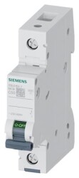 SIEMENS - 50A C Tipi 6 kA Anahtarlı 1 Fazlı Otomatik Sigorta - 5SL6150-7 - 1