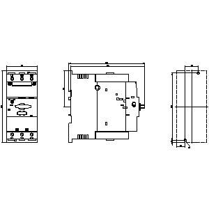 SIEMENS - 65-84 A Vida Bağlantılı Motor Koruma Şalteri - 3RV2041-4RA10 - 2