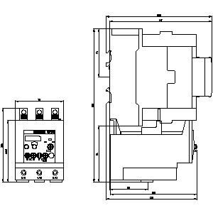SIEMENS - 70-90 A Vida Bağlantılı Termik Röle - 3RU2146-4LB0 - 2