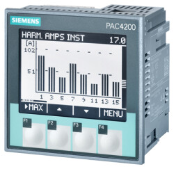 SIEMENS - PAC4200 Enerji Analizörü - 7KM4212-0BA00-3AA0 - 1