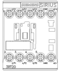 Siemens Sirius / 10A 24V DC 4kW Güç Kontaktörü / 3RT2016-1BB41 - 2