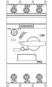 Siemens Sirius / 690v 7kW / Motor Koruma Güç Şalteri 3RV2011-1BA10 - 2