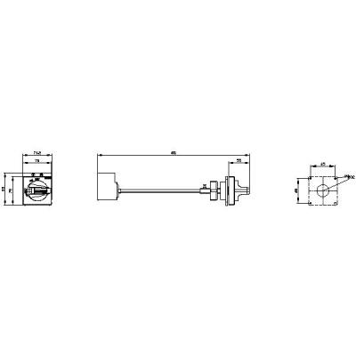 SIEMENS - Standart Tip Uzatma Kumanda Kolu Kiliti - - 2