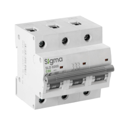 Sigma 6SK380C Otomatik Sigorta C Tipi 3 Faz 80A 6kA - Sigma