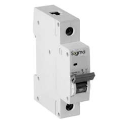 Sigma 6SM163C Otomatik Sigorta C Tipi 1 Faz 63A 6kA - Sigma