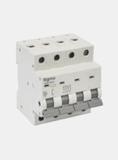 Sigma Elektrik 6SM406C 4P C6A 6kA Otomatik Sigorta - Sigma