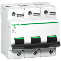 Schneider Electric Fuse Circuit Breaker 3p 125a C Curvature - Schneider Electric