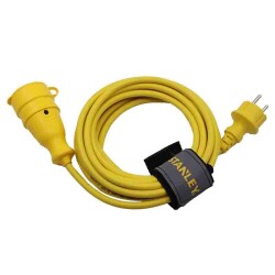 Stanley Sarı 15 M Erkek ve Dişi Fiş Kaplinli Uzatma Kablosu - SXECFQ9BBQE - Stanley