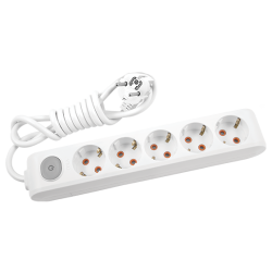Viko-5-li 2m Kablolu Çocuk Korumalı Anahtarlı Multi-Let Grup Priz-90117502 - Viko