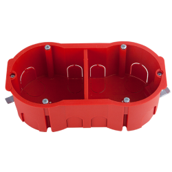 Viko-Alçıpan 2-li Kırmızı Kasa-90926007 - Viko