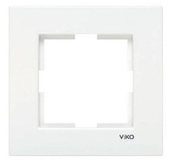 Viko-Karre Beyaz Tekli Çerçeve-90960200 - Viko