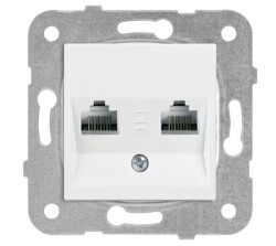 Viko-Karre-Meridian Beyaz Data-Nümeris Telefon Prizi-90967081 - Viko