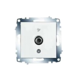 Viko-Karre-Meridian Beyaz F Konnektörlü 10 dB Geçişli Uydu Prizi-90967038 - Viko