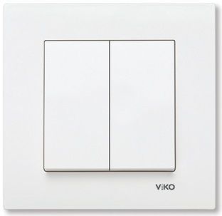 Viko-Karre-Meridian Beyaz İmpulse Komütatör-90967083 - 1