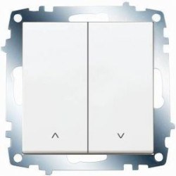 Viko-Karre-Meridian Beyaz Jaluzi Kumanda Anahtarı-90967016 - Viko