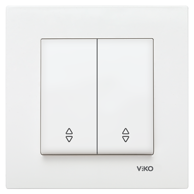 Viko-Karre-Meridian Beyaz Komütatör Vavien-90967017 - 1