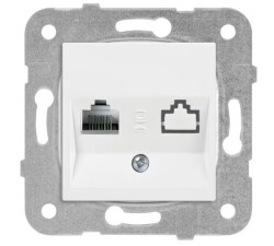 Viko-Karre-Meridian Beyaz Tekli Data Cat5E Prizi-90967032 - Viko