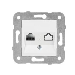 Viko-Karre-Meridian Beyaz Tekli Data Cat6 Prizi-90967078 - Viko