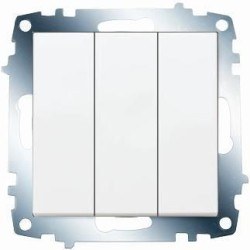 Viko-Karre-Meridian Beyaz Üçlü Anahtar-90967068 - Viko