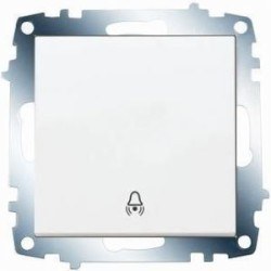 Viko-Karre-Meridian Beyaz Zil Anahtarı-90967006 - Viko