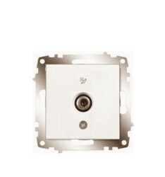 Viko-Karre-Meridian Krem F Konnektörlü 8 dB Geçişli Uydu Prizi-90967259 - Viko