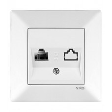 Viko-Karre-Meridian Krem Tekli Data Cat6 Prizi-90967278 - Viko