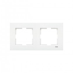 Viko-Meridian Beyaz 2-li Yatay Çerçeve-90979002 - Viko