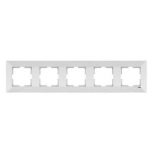 Viko-Meridian Beyaz 5-li Yatay Çerçeve-90979005 - 1