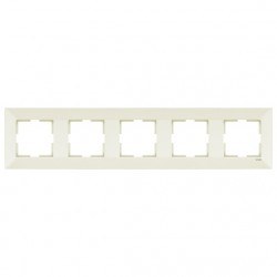 Viko-Meridian Krem 5-li Yatay Çerçeve-90979015 - Viko