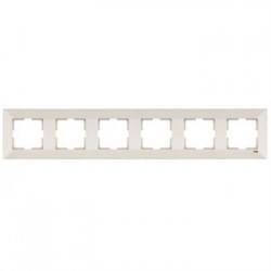 Viko-Meridian Krem 6-lı Yatay Çerçeve-90979016 - Viko