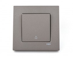 Viko-Novella Antrasit Light Anahtar-92600003 - Viko