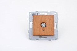 Viko-Novella Beech F Connector Transitive Switch - 2