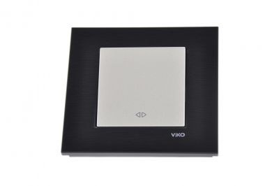 Viko/Novella Black Vaiven Switch - 1