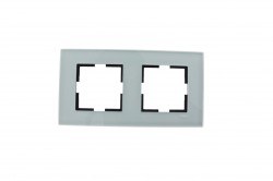 Viko-Novella Cam Açık Yeşil 2-li Yatay Çerçeve-92192552 - Viko