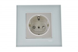 Viko-Novella Cam Açık Yeşil Topraklı Priz-92605608cy - Viko