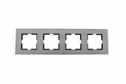 Viko-Novella Cam Beyaz 4-lü Yatay Çerçeve-92192244 - Viko