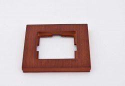 Viko Novella Glass Cherry-Tree-Colored Single-piece Horizontal - Viko