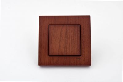 Viko/Novella Glass Cherry Tree Switch Single Button - 1