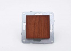 Viko/Novella Glass Cherry Tree Switch Single Button - 2