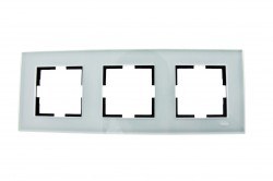 Viko Novella Glass Light Green 3-piece Horizontal Frame - Viko