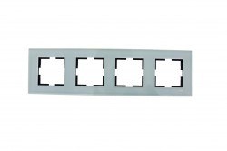 Viko Novella Glass Light Green 4-piece Horizontal Frame - Viko