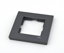 Viko Novella Glass Single Horizontal Smoke-Colored - Viko