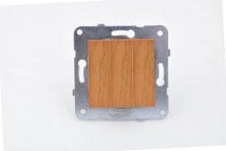 Viko-Novella Kayın 3-lü Anahtar-92615268 - Viko