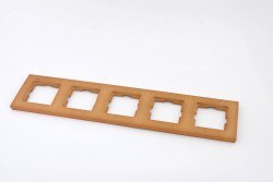 Viko-Novella Kayın 5-li Yatay Çerçeve-92191325 - Viko