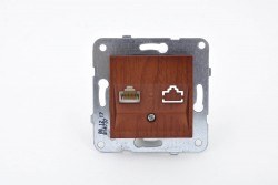 Viko-Novella Kiraz Cat3 Telefon Prizi-92615013 - Viko