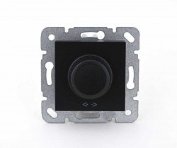Viko-Novella Siyah RL Dimmer 6-100W-926001299 - Viko