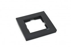 Viko Novella Thermoplastic Black Single piece Horizontal Frame - Viko