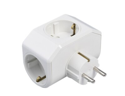 Viko-Yonca Tip 3-lü Topraklı Fiş-Priz-90303000 - 1