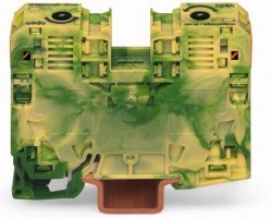 Wago Tek Giriş-Tek Çıkış Sarı-Yeşil Renk Klemens. 285-137 - Wago