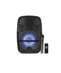 Westa WAP-8053E 8 inç 100W Şarjlı Aktif Kabin Hoparlör - Telsiz El Mikrofonlu - Westa